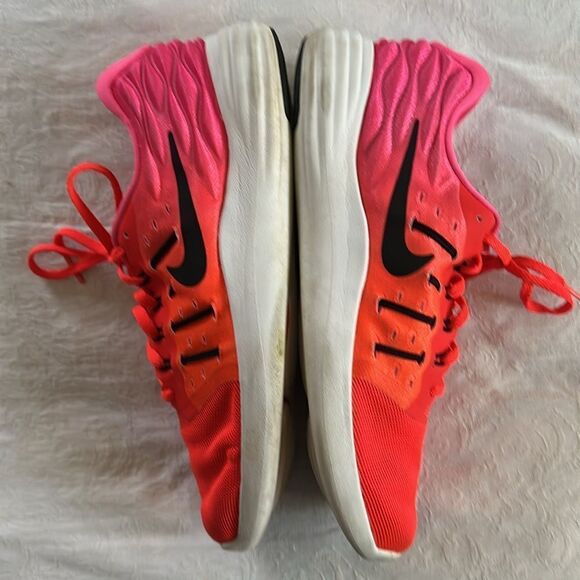 Nike Lunarstelos Sneaker 2016 Pink Orange Women’s Size 9.5 - Picture 5 of 12
